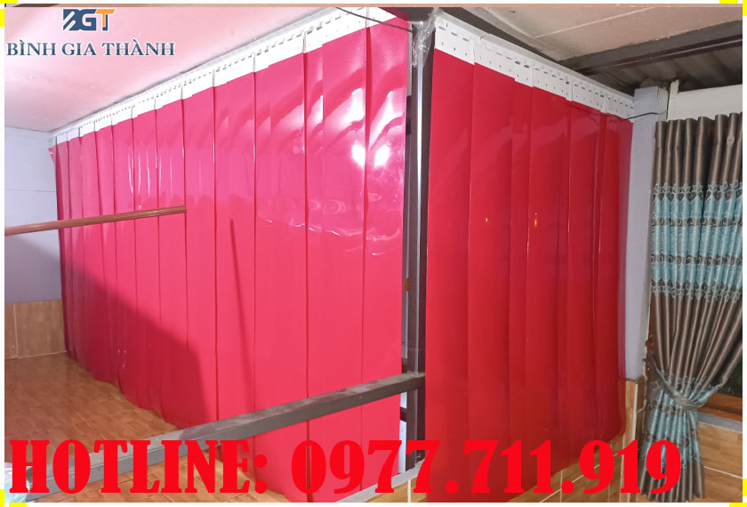 RÈM NHỰA PVC NGĂN LẠNH - RÈM NHỰA PVC CHẮN ĐIỀU HÒA