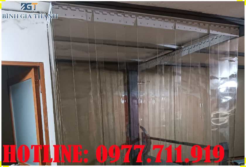 RÈM NHỰA PVC NGĂN LẠNH - RÈM NHỰA PVC CHẮN ĐIỀU HÒA