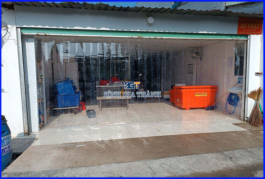 RÈM CỬA CHO NHÀ XƯỞNG - RÈM NHỰA PVC