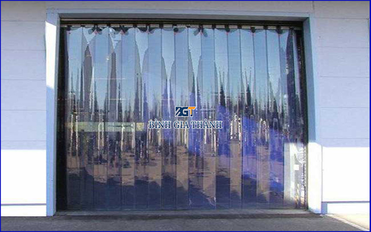 RÈM CỬA CHO NHÀ XƯỞNG - RÈM NHỰA PVC