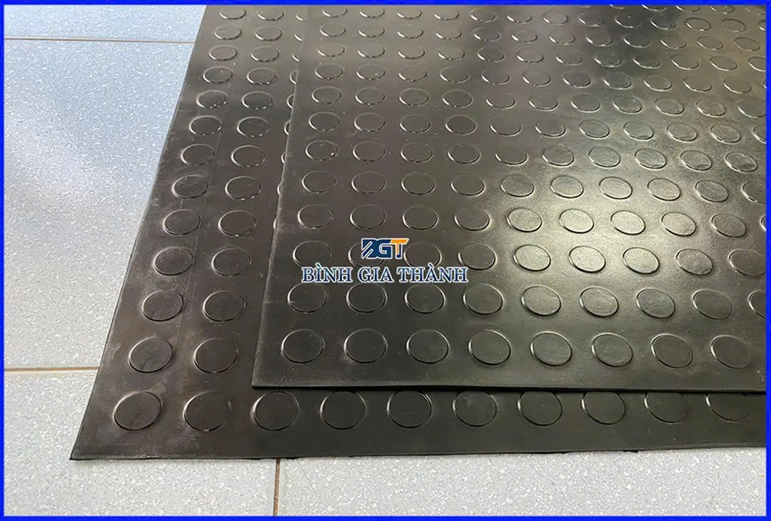 THẢM CAO SU VÂN NÚT TRÒN THẢM CAO SU VÂN NÚT TRÒN