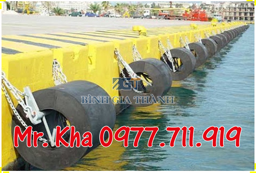 ĐỆM CAO SU CHỐNG VA TRỤ TRÒN - CAO SU TÀU CẢNG Dem chong va hinh tru 02
