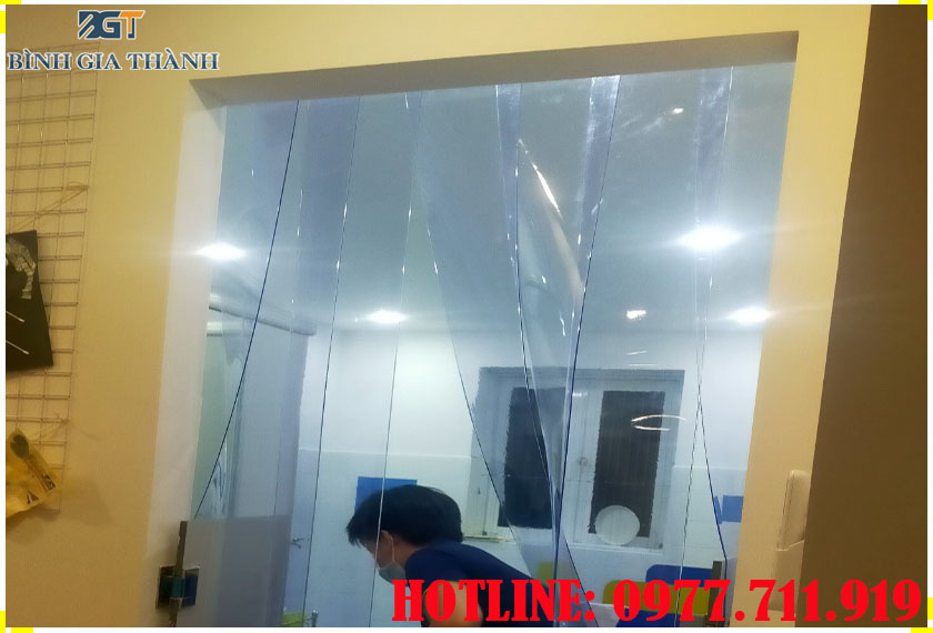 RÈM NHỰA PVC - MÀN NHỰA  PVC NGĂN LẠNH BÌNH GIA THÀNH