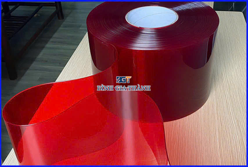 MÀN NHỰA PVC MÀU ĐỎ MÀN NHỰA PVC MÀU ĐỎ