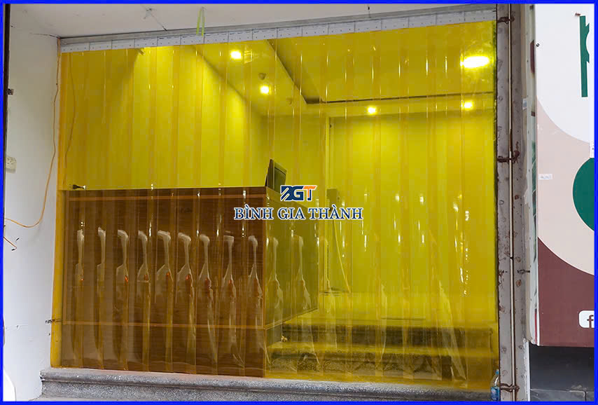 RÈM NHỰA PVC NGĂN LẠNH ĐIỀU HÒA
