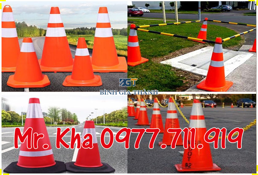 CỌC TIÊU CHÓP NÓN - CỌC TIÊU CAO SU HÌNH CHÓP NÓN