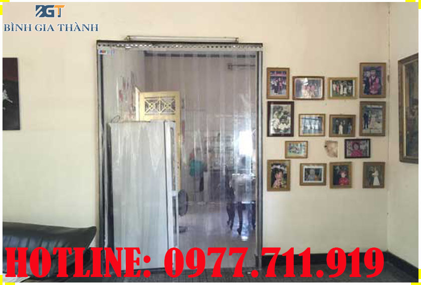 RÈM NHỰA PVC NGĂN LẠNH - RÈM NHỰA PVC CHẮN ĐIỀU HÒA