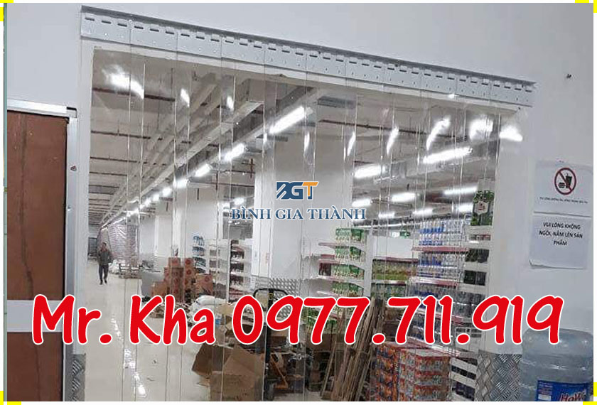 MÀN NHỰA  - RÈM NHỰA TRONG PVC BGT