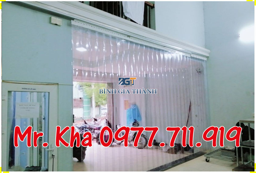 MÀN NHỰA  - RÈM NHỰA TRONG PVC BGT