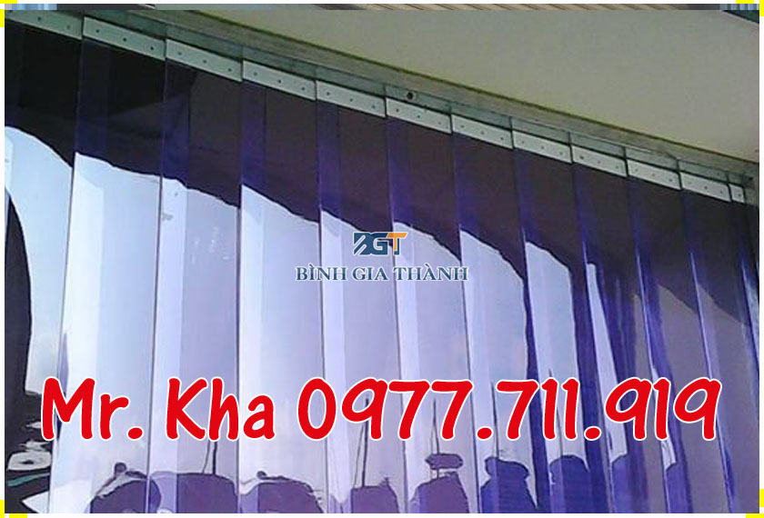 MÀN NHỰA (RÈM NHỰA) PVC BGT