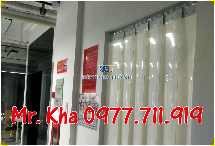 MÀN NHỰA (RÈM NHỰA) PVC BGT
