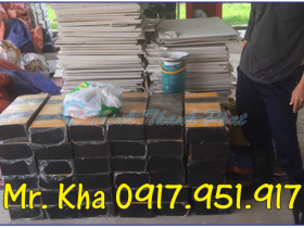 BÀN GIAO ĐỆM CAO SU GIẢM CHẤN TẠI KCN TÂN TẠO