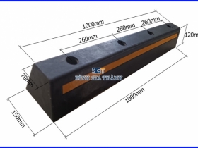 CAO SU CHẶN LÙI XE CỐ ĐỊNH - CỤC CHẶN BÁNH XE