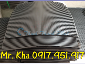 CAO SU XẺ RÃNH CHỐNG RUNG - CAO SU TẤM