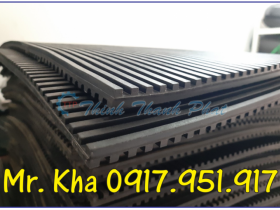 CAO SU XẺ RÃNH CHỐNG RUNG - CAO SU TẤM