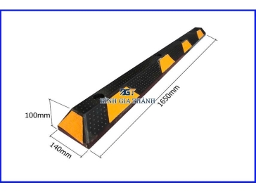 CHẶN BÁNH XE CAO SU DÀI 1650MM VÀNG ĐEN