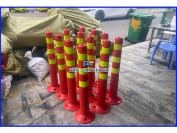 CỘT TRỤ PHÂN LÀN ĐƯỜNG PHẢN QUANG BẰNG NHỰA DẺO TPU
