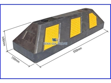 CỤC CHẶN LÙI XE BẰNG CAO SU