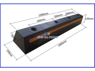CỤC CHẶN LÙI XE Ô TÔ CHỮ I