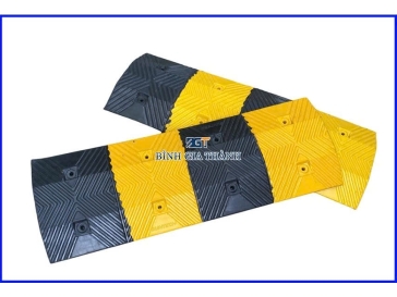 GỜ GIẢM TỐC CAO SU CÓ PHẢN QUANG VÀNG ĐEN