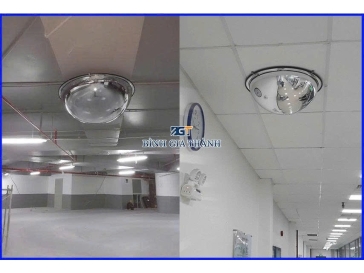 GƯƠNG CẦU LỒI QUAN SÁT GÓC KHUẤT INOX