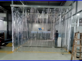 LẮP RÈM PVC CHO QUÁN CÀ PHÊ