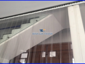 MÀN NHỰA NGĂN LẠNH TRONG SUỐT - MÀN NHỰA PVC NHẬP KHẨU