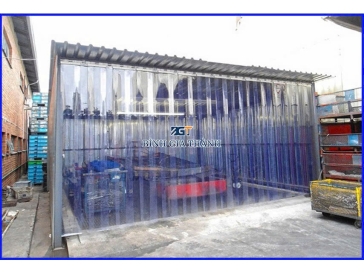 MÀN NHỰA PVC GÂN SÓNG ĐÔI