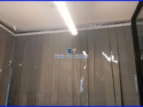 MÀN NHỰA PVC MÀU XÁM