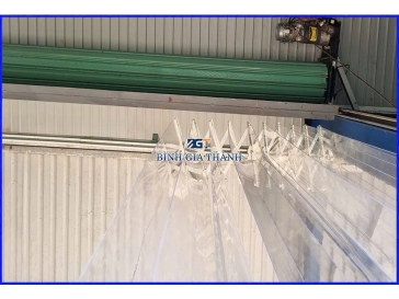 MÀN NHỰA PVC TRONG SUỐT NGĂN PHÒNG LẠNH, CHỐNG TĨNH ĐIỆN