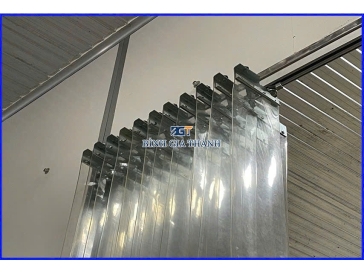 RÈM NGĂN LẠNH - RÈM NHỰA PVC - HỆ TRƯỢT