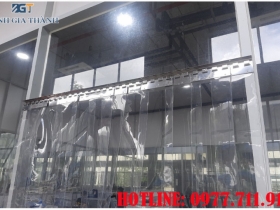 RÈM NHỰA PVC - MÀN NHỰA  PVC NGĂN LẠNH BÌNH GIA THÀNH