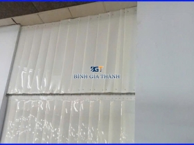 RÈM NHỰA PVC MÀU XÁM GHI VÀ MÀU TRẮNG SỮA