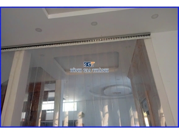 RÈM NHỰA PVC TRẮNG TRONG - MÀNG NHỰA NGĂN THOÁT NHIỆT